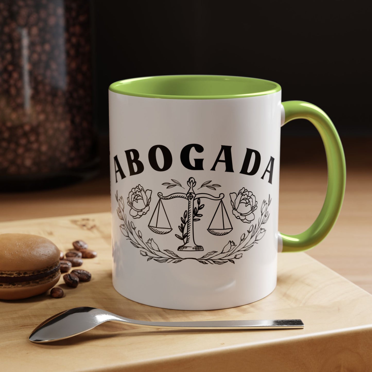 Abogada Mug - Latina Lawyer Gift - Mujer Abogada Regalo - Latino Heritage Coffee Cup - Professional Gift