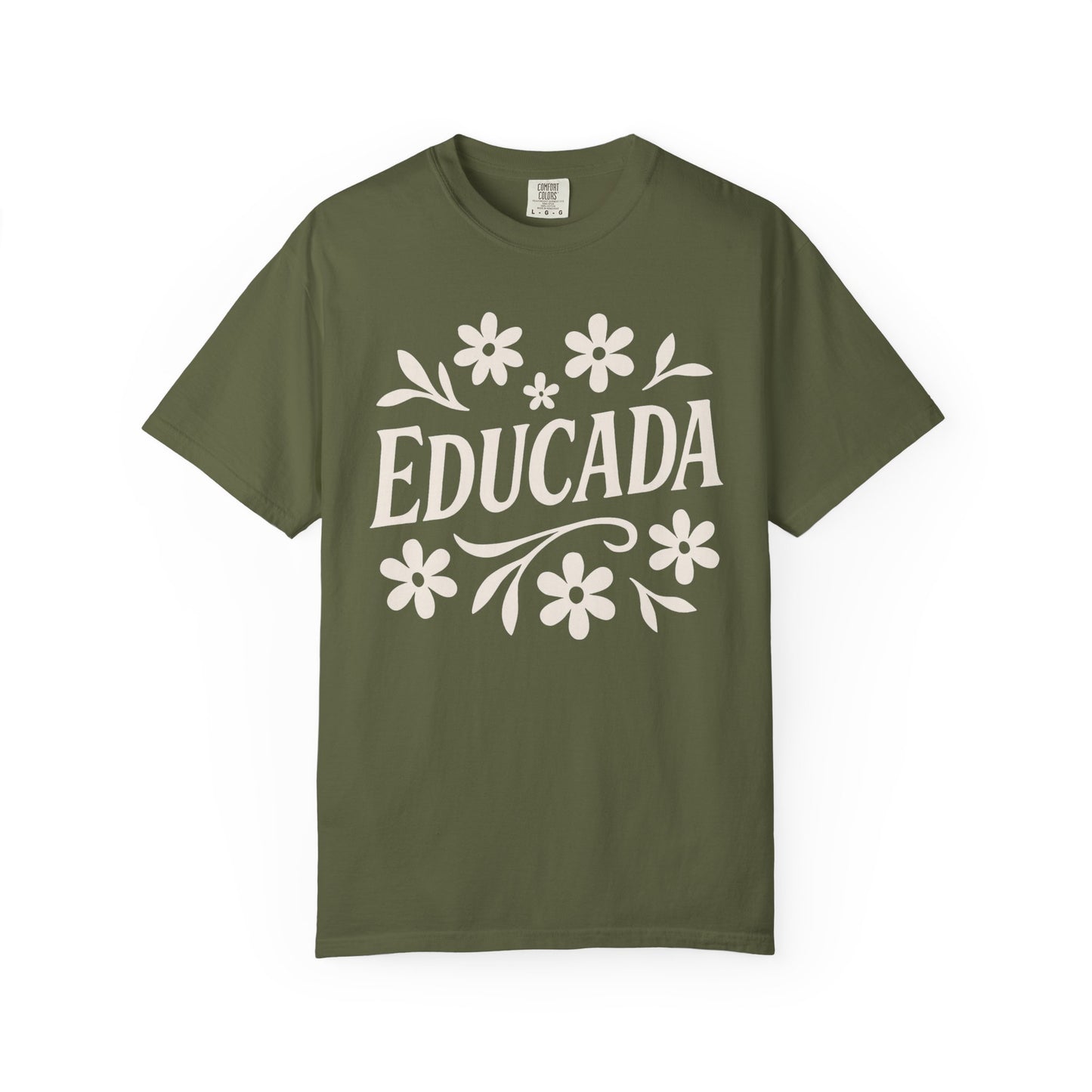 Educada Shirt | Monarca Tee | Latina Empowerment Shirt Educated Latina Tee