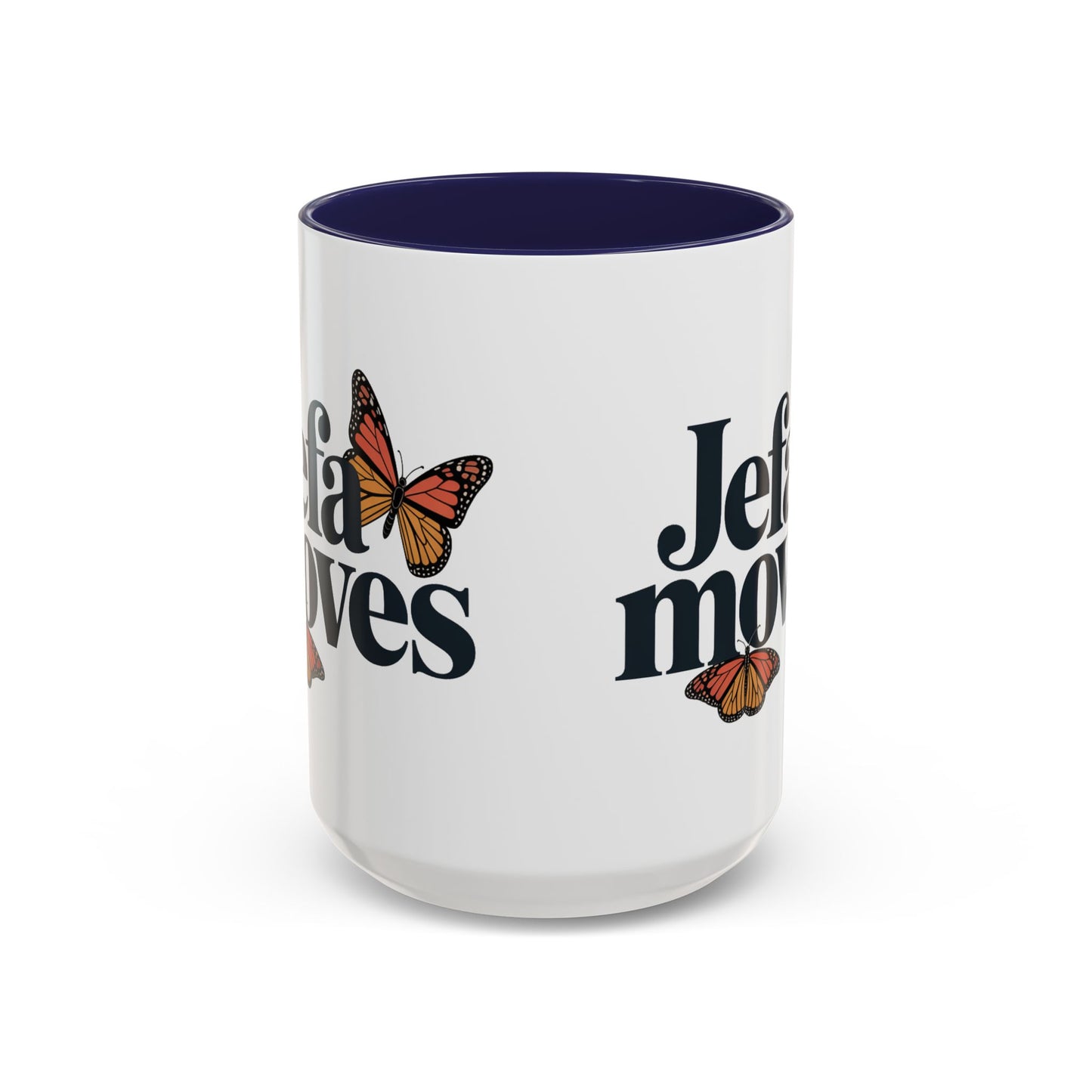 La Jefa Moves Mug - Female Boss Gift for Latina Women - Spanish Coffee Cup - Empowering Latina Gift - Bilingual Mug