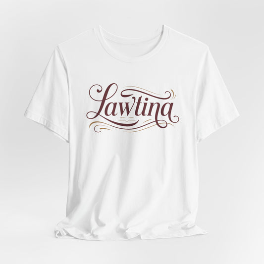 Lawtina T-Shirt - Latina Lawyer Gift - Abogada Shirt - Law School Graduate Tee - Latino Heritage Pride - Mujer Profesional