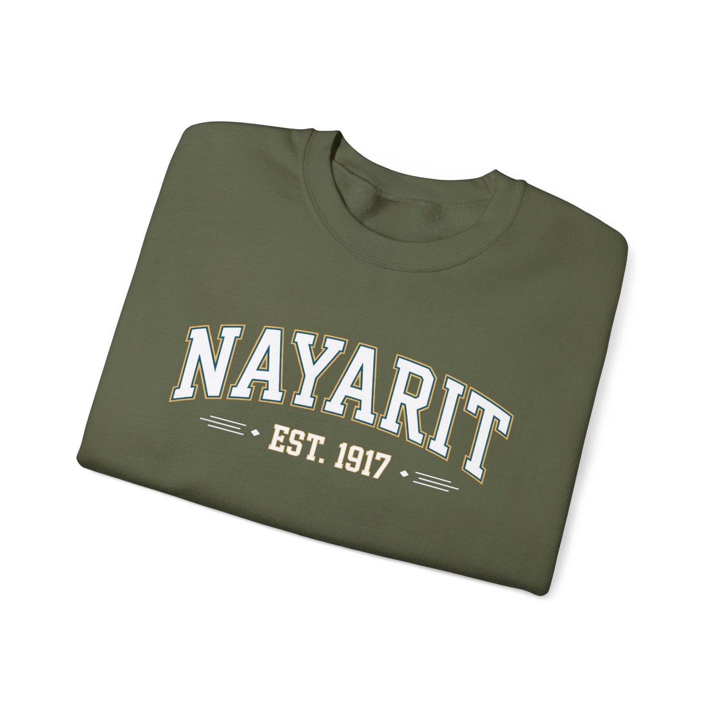 Nayarit Sweatshirt - Mexican Heritage Pride Sudadera - Riviera Nayarit Mexico Gift - Hispanic Regional Tepic Shirt