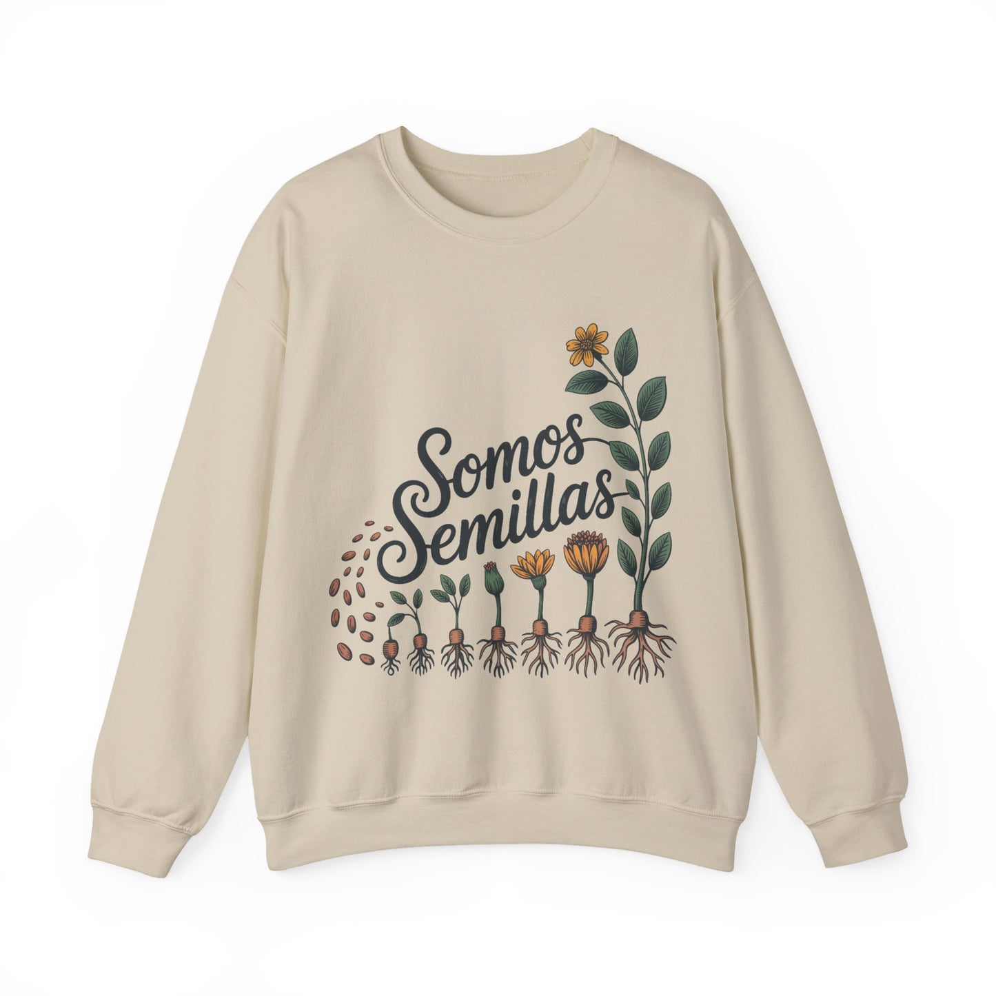 Somos Semillas Sweatshirt - We Are Seeds Latino Heritage Pride Gift - Hispanic Cultural Apparel for Women Men
