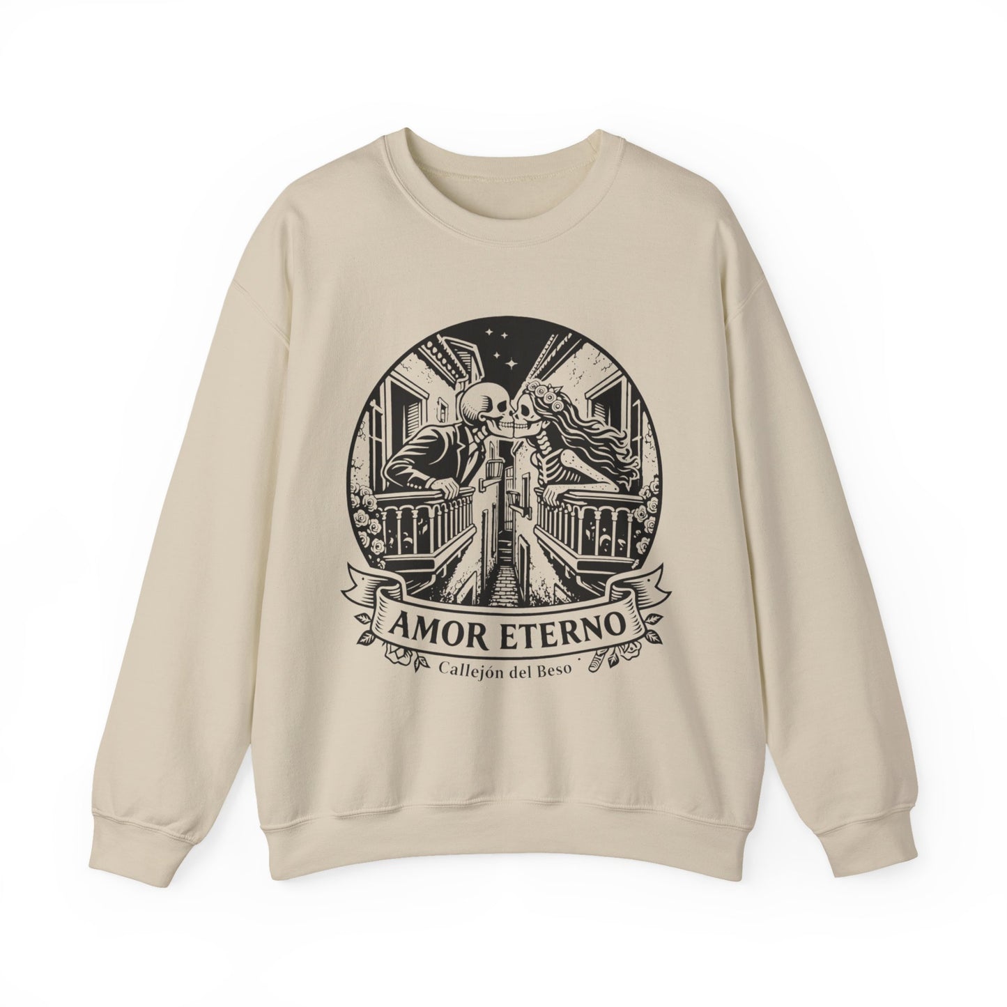 Amor Eterno Sweatshirt - Eternal Love Gift for Her, Spanish Love Quotes, Latino Couples Relationship Gift