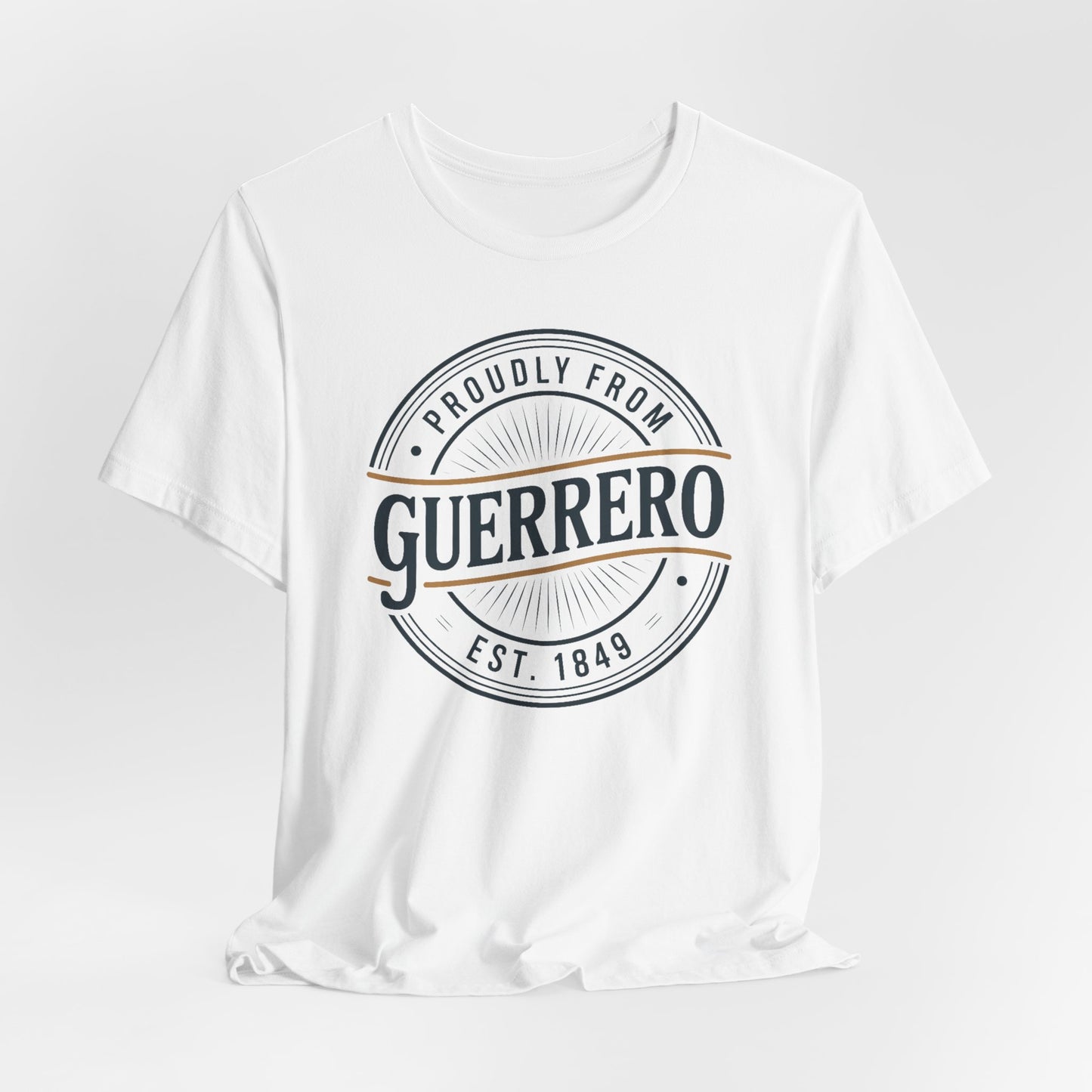Guerrero T-Shirt - Mexican Heritage Tee - Guerrero State Pride - Latino Warrior Shirt - Orgullo Mexicano Gift