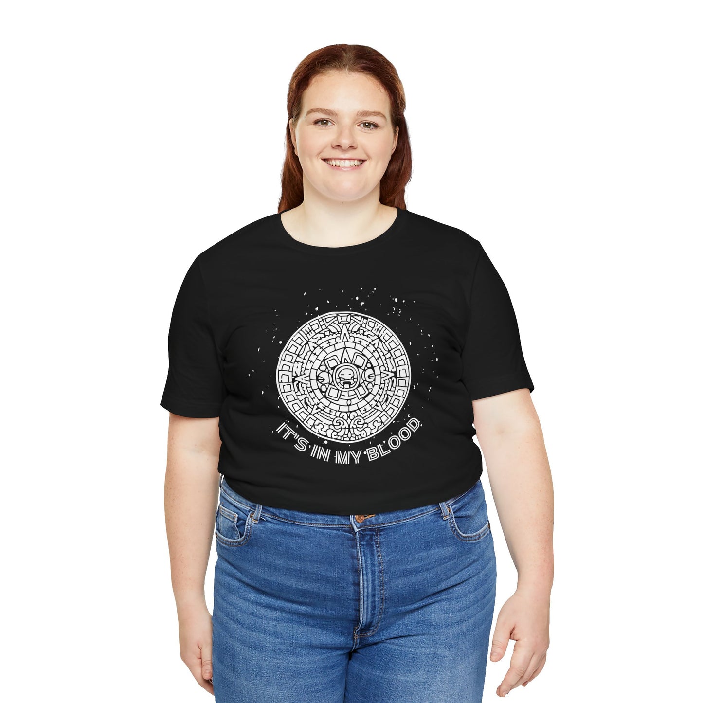 It's In my Blood Aztec shirt | Gift for Him Gift for Her Birthday Graduation Tee Mayan Tshirt