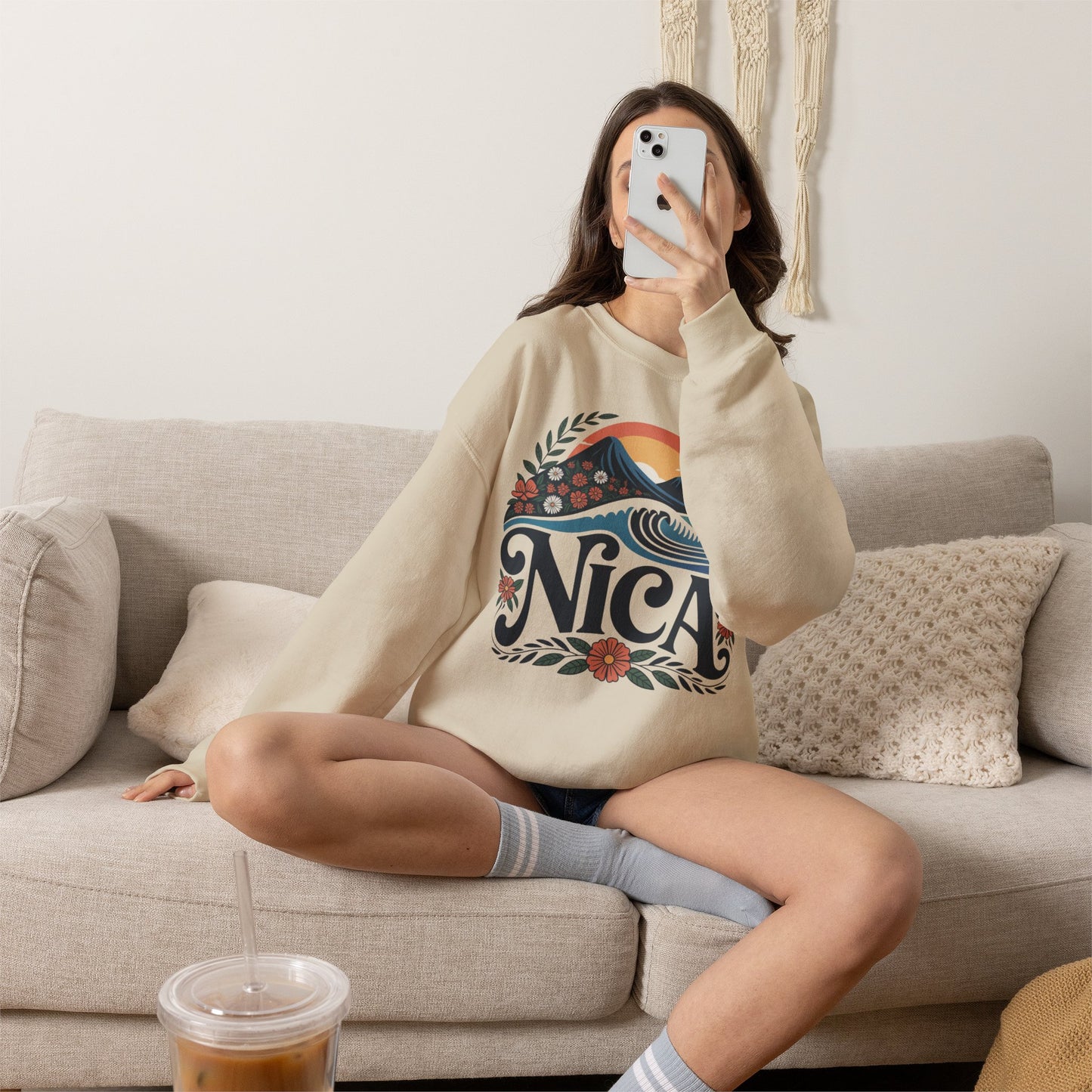 Nicaragua Sweatshirt — Nicaraguense Pride Gift (view 13 of 14)