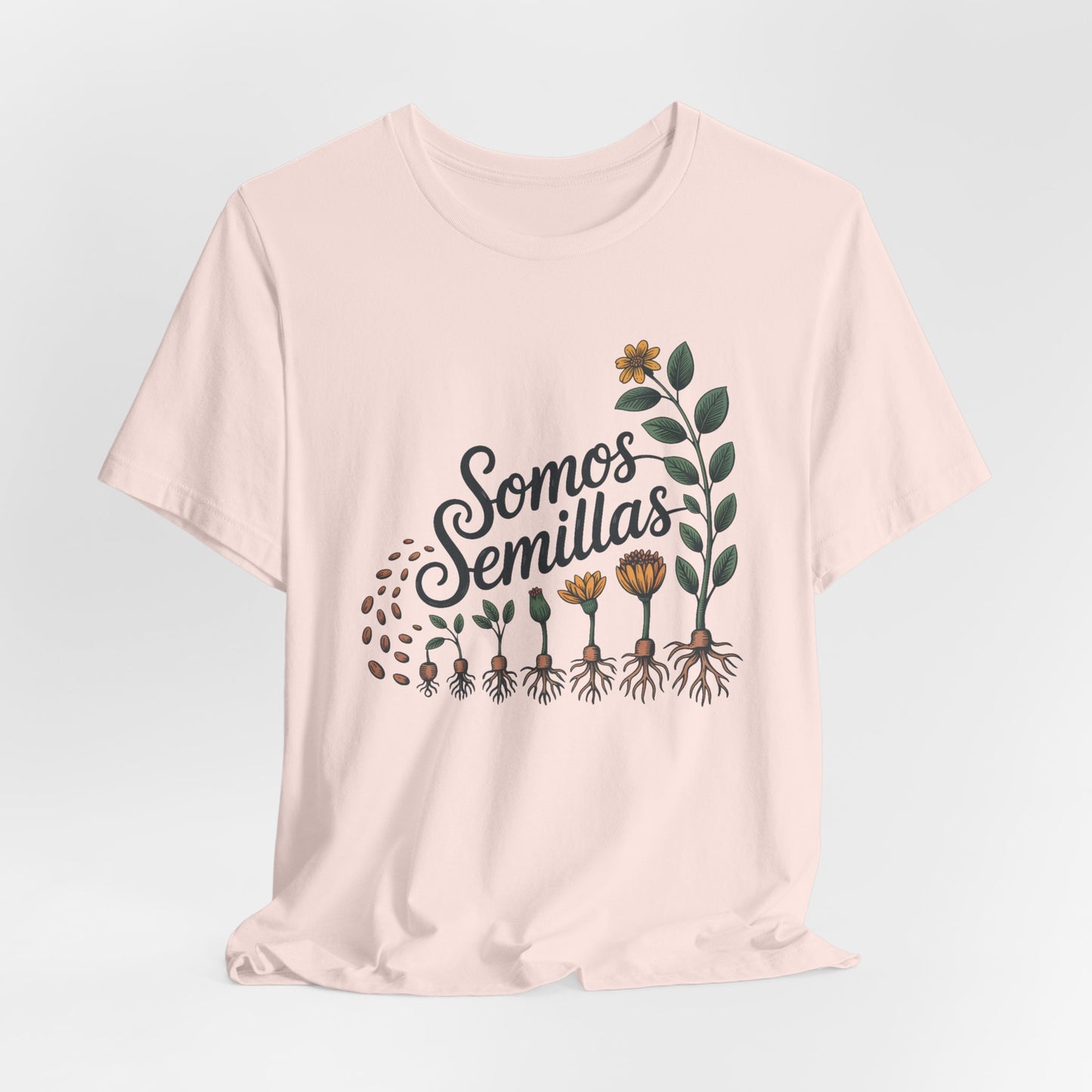 Somos Semillas T-Shirt | Latino Heritage Tee | Hispanic Culture Gift | Latinx Apparel | Somos Fuertes Shirt