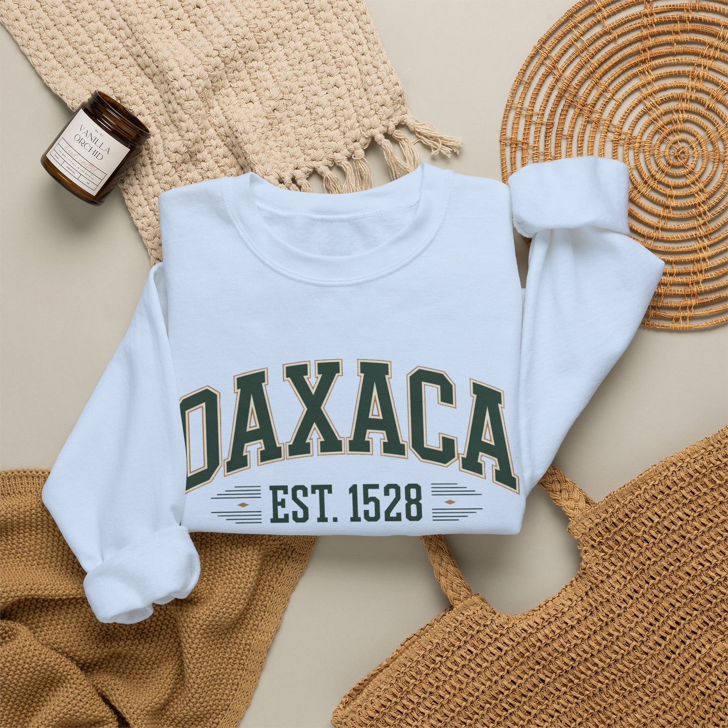 Oaxaca Sweatshirt - Mexican Heritage Pride - Oaxaqueño Gift - Hispanic Culture Sudadera - Zapotec Regional Mexico