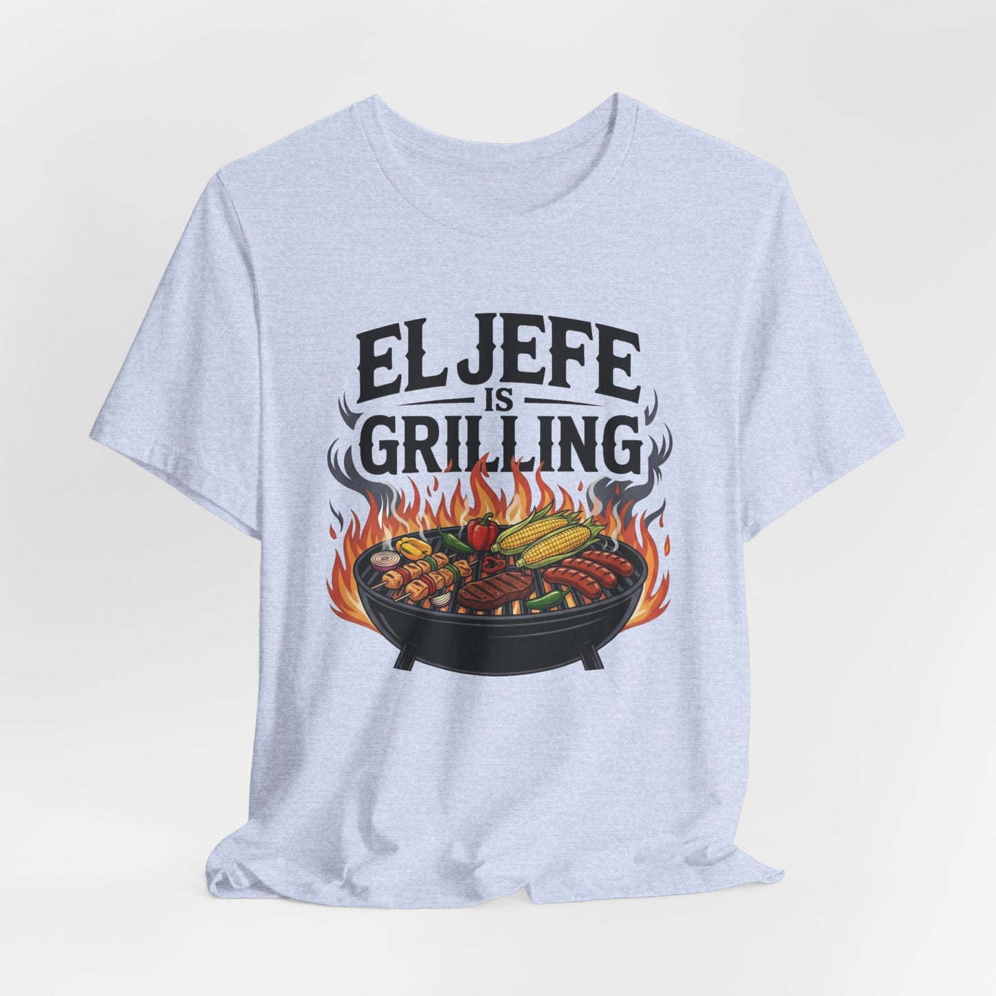 El Jefe T-Shirt - Latino Pride Boss Tee - Hispanic Heritage Gift - Jefe Papa Shirt - Spanish Tshirt for Men