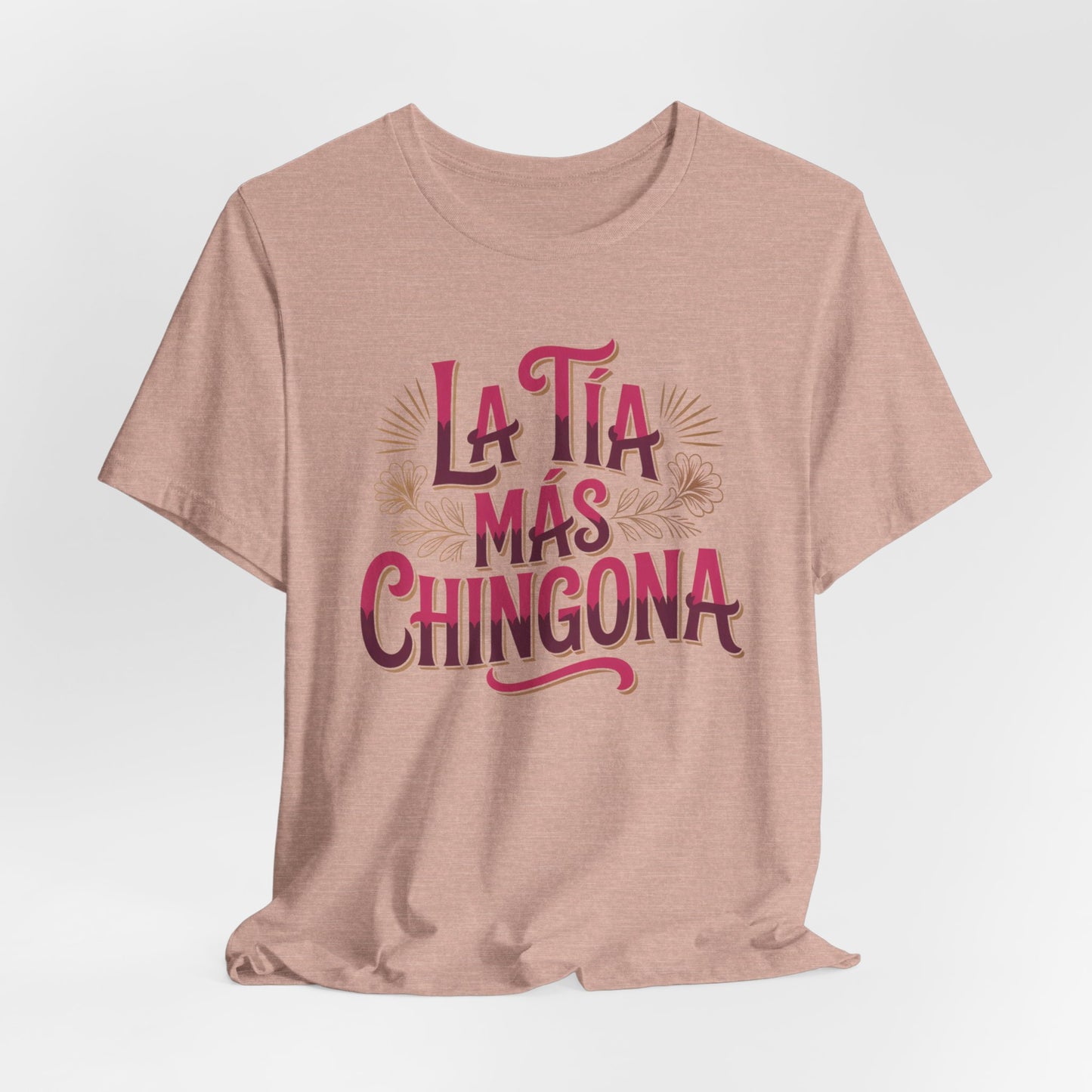 Tia Shirt - Best Tia Ever T-Shirt - Tia Gift - Latino Family Tee - Proud Tia Linda Spanish Aunt Tia Regalo