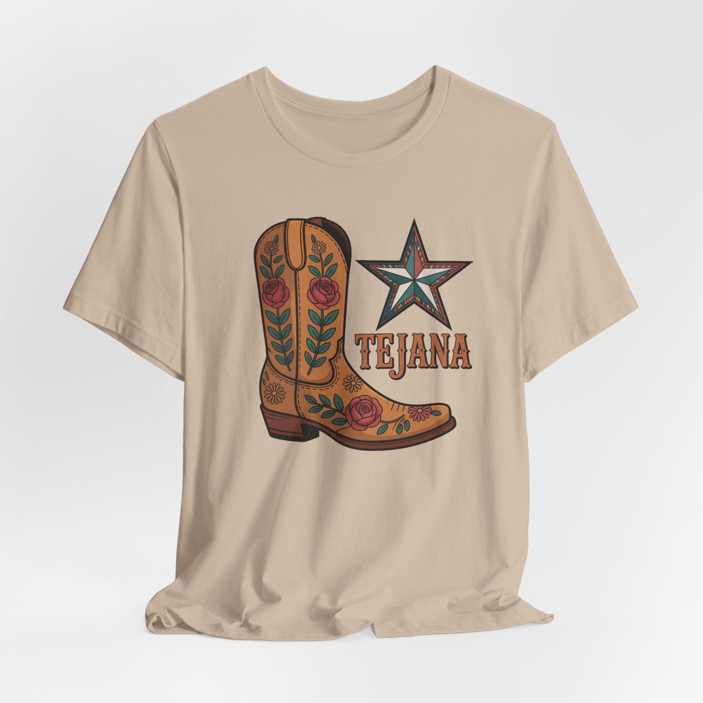 Tejana Proud T-Shirt - Proud Texas Latina Tee - Hispanic Pride Gift - Tejana Mujer Shirt - Latino American Pride Top