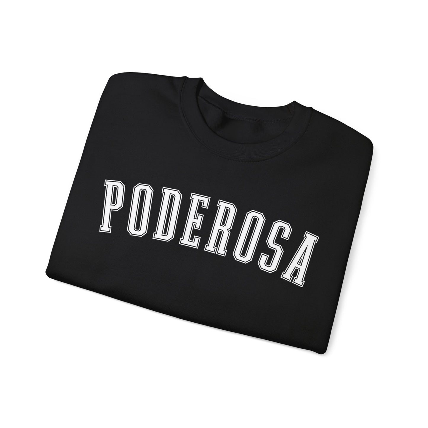 Poderosa Divina Sweater Latina College Crewneck Powerful Divine Spanish Phrase Mexican Sweatshirt Chicana Gift Hispanic Empowerment