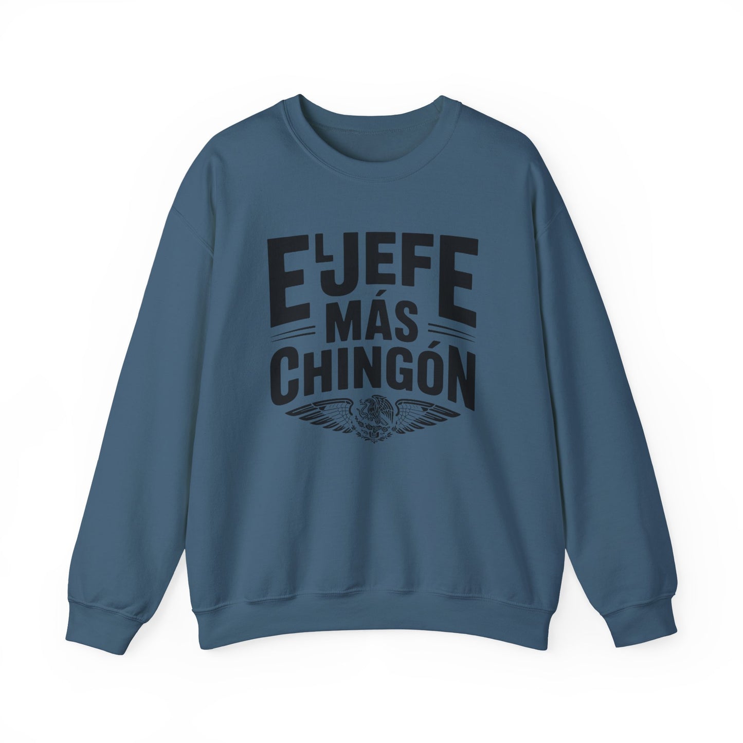 El Jefe Sweatshirt - Latino Pride Boss Gift - Hispanic Heritage Clothing - Spanish Saying Shirt - Jefe Regalo