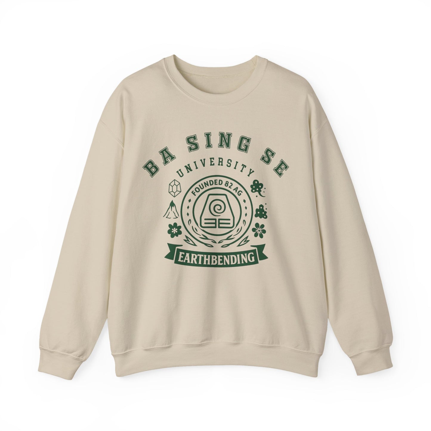 Ba Sing Se University Graphic Sweatshirt | The Last Airbender Shirt Gift, Anime Apparel | Fan Art