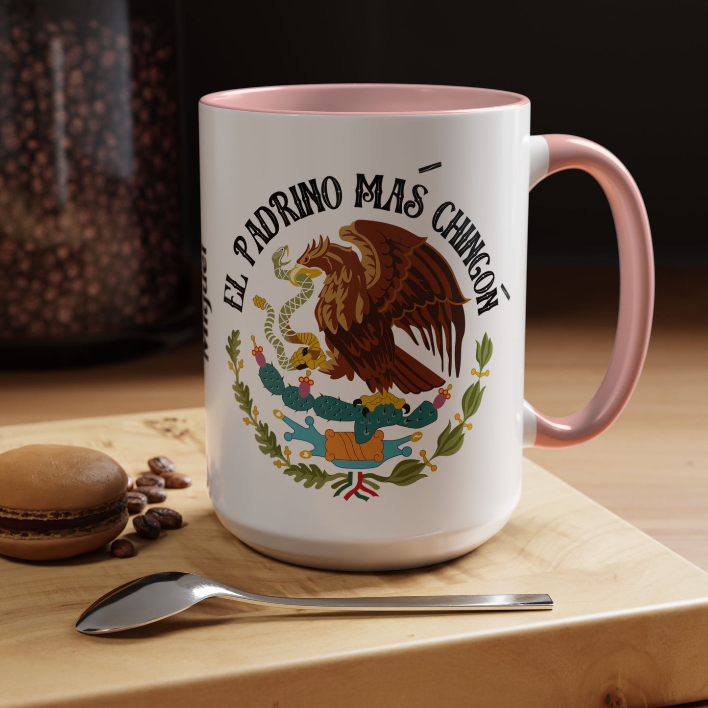 Custom El Padrino Más Chingón Mug | Accent Coffee Mug | Padrino Gifts Personal