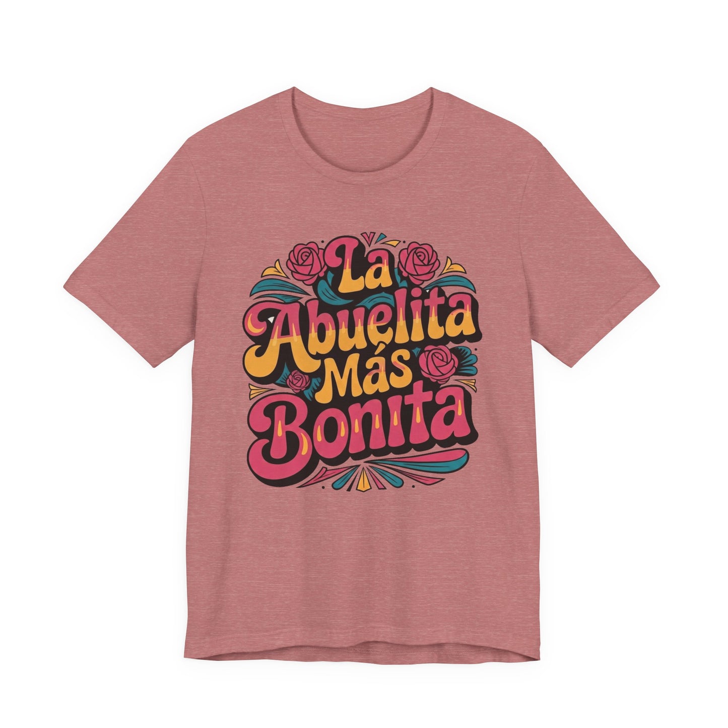 Groovy Art La Abuelita Mas Bonita Shirt, Abuelita Gift, Latina Grandmother Gift,  Abuela Birthday Gift, Mother's Day Abuela