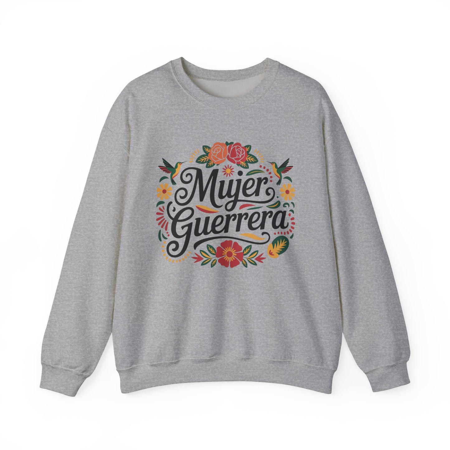 Mujer Guerrera Sweatshirt - Latina Power Hoodie Gift for Strong Women - Warrior Woman Shirt - Latino Heritage Wear
