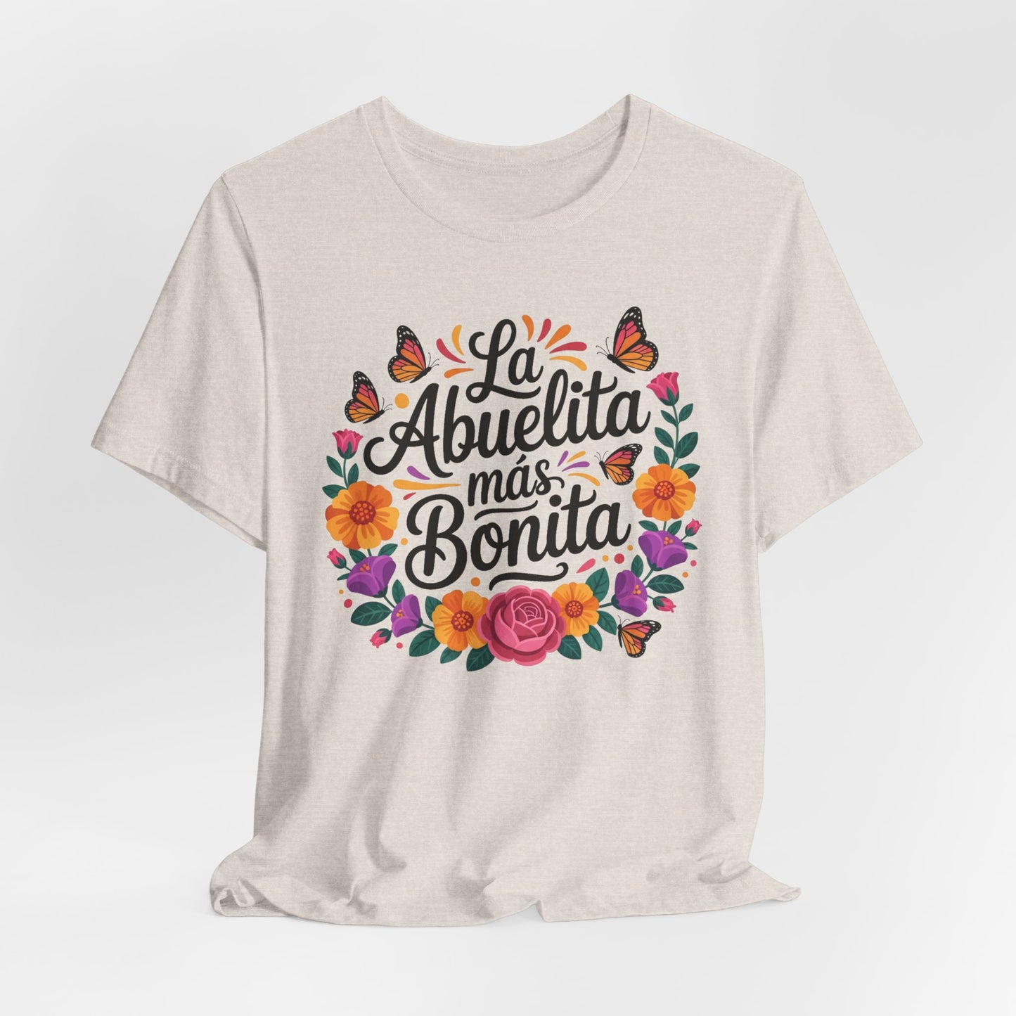 La Abuelita Mas Bonita Shirt, Abuelita Gift, Latina Grandmother Gift,  Abuela Birthday Gift, Mother's Day Abuela