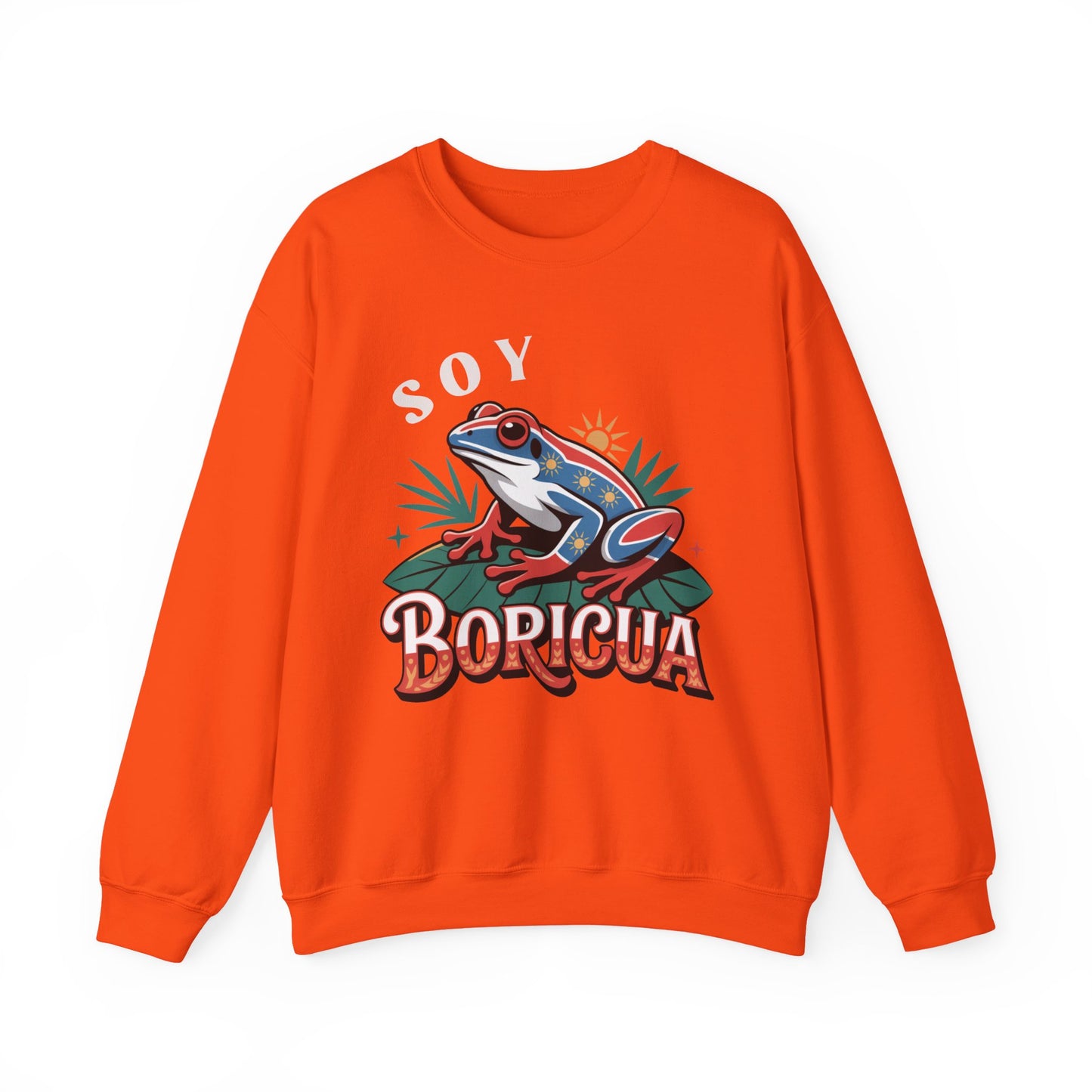 Boricua Sweatshirt - Puerto Rican Pride Hoodie Gift - Orgullo Boricua - PR Pride Wear - Isla del Encanto Clothing