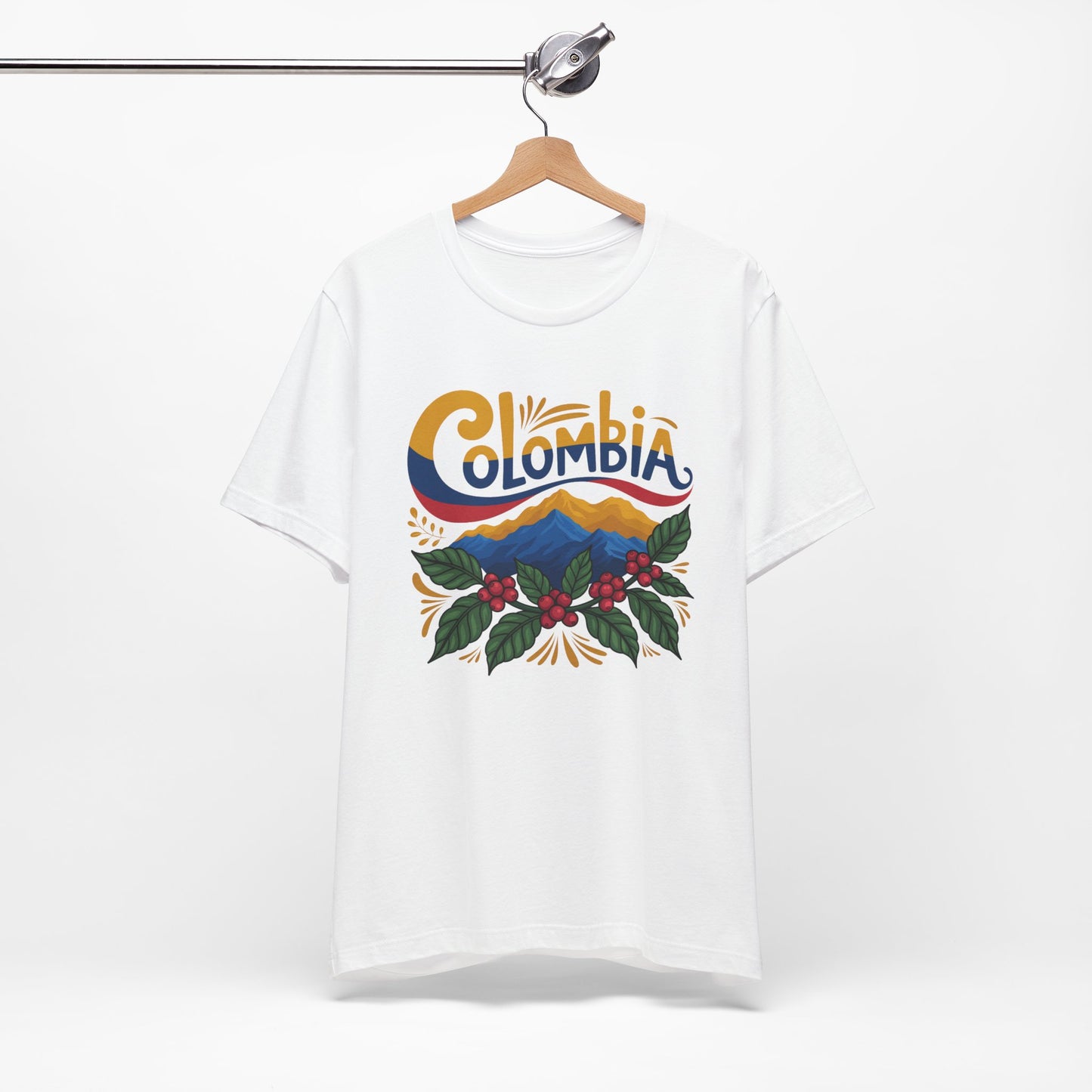 Colombia T-Shirt - Orgullo Colombiano Tee - Colombian Heritage Pride Shirt - Colombia Gift for Men Women