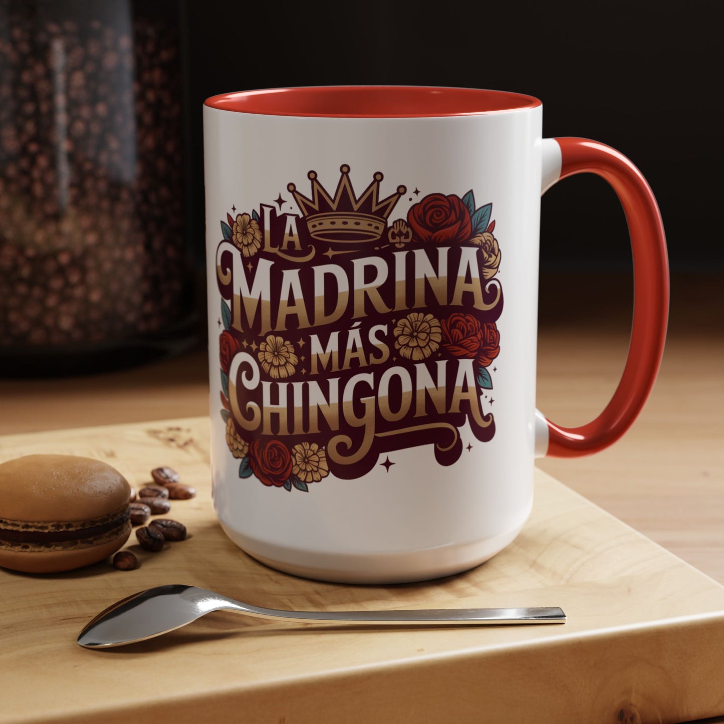 Madrina Mug - Godmother Gift in Spanish - Regalos para Mujer - Latina Pride Coffee Cup - Taza Personalizada