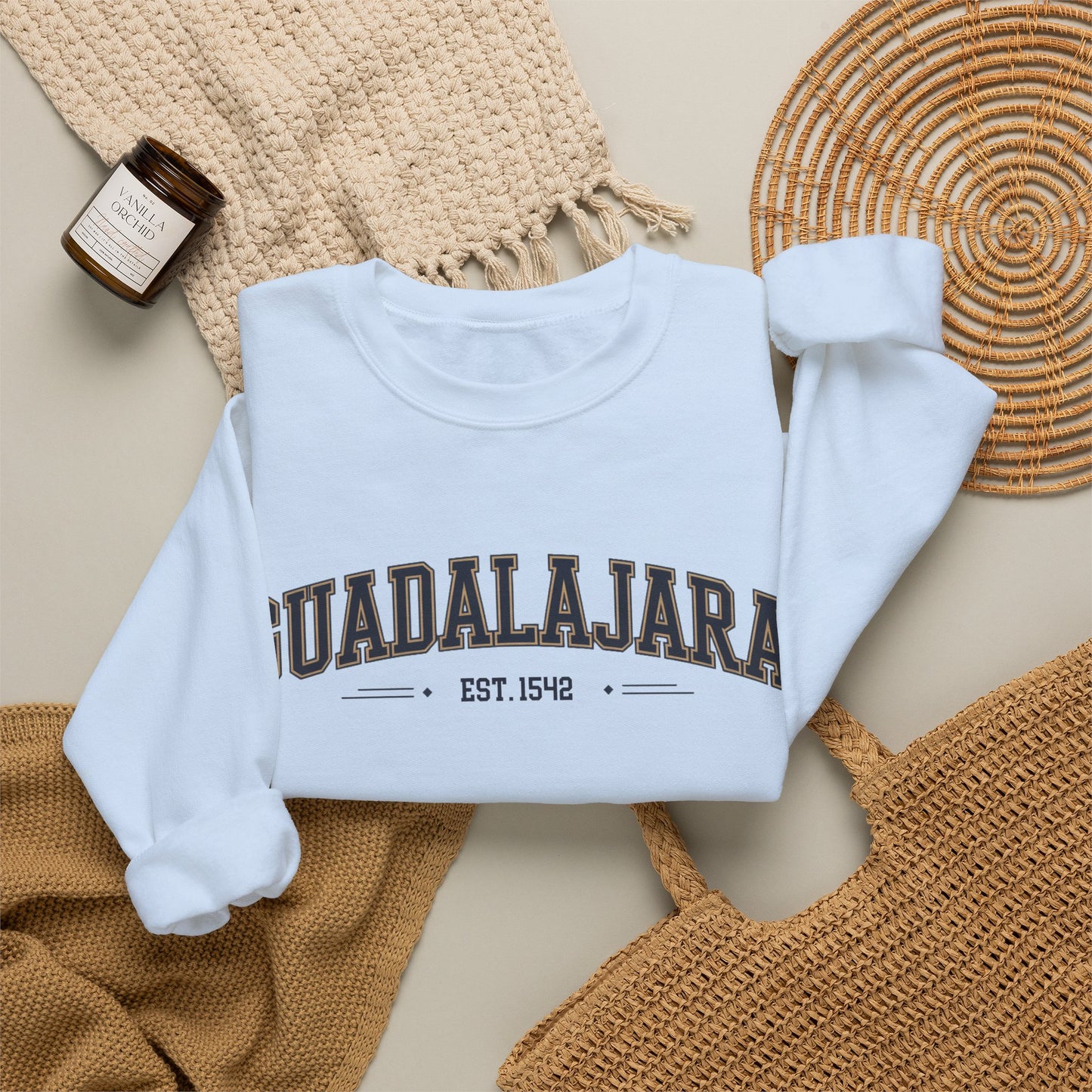 Guadalajara Sweatshirt - Tapatía Pride Mexican Heritage Hoodie - Jalisco Amor GDL Gift - Sudadera Mexicana