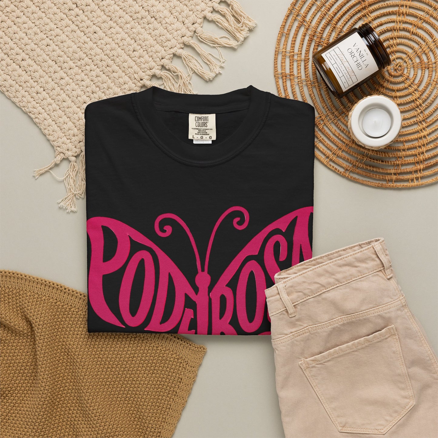 Butterfly Poderosa Shirt | Monarca Tee | Latina Shirt