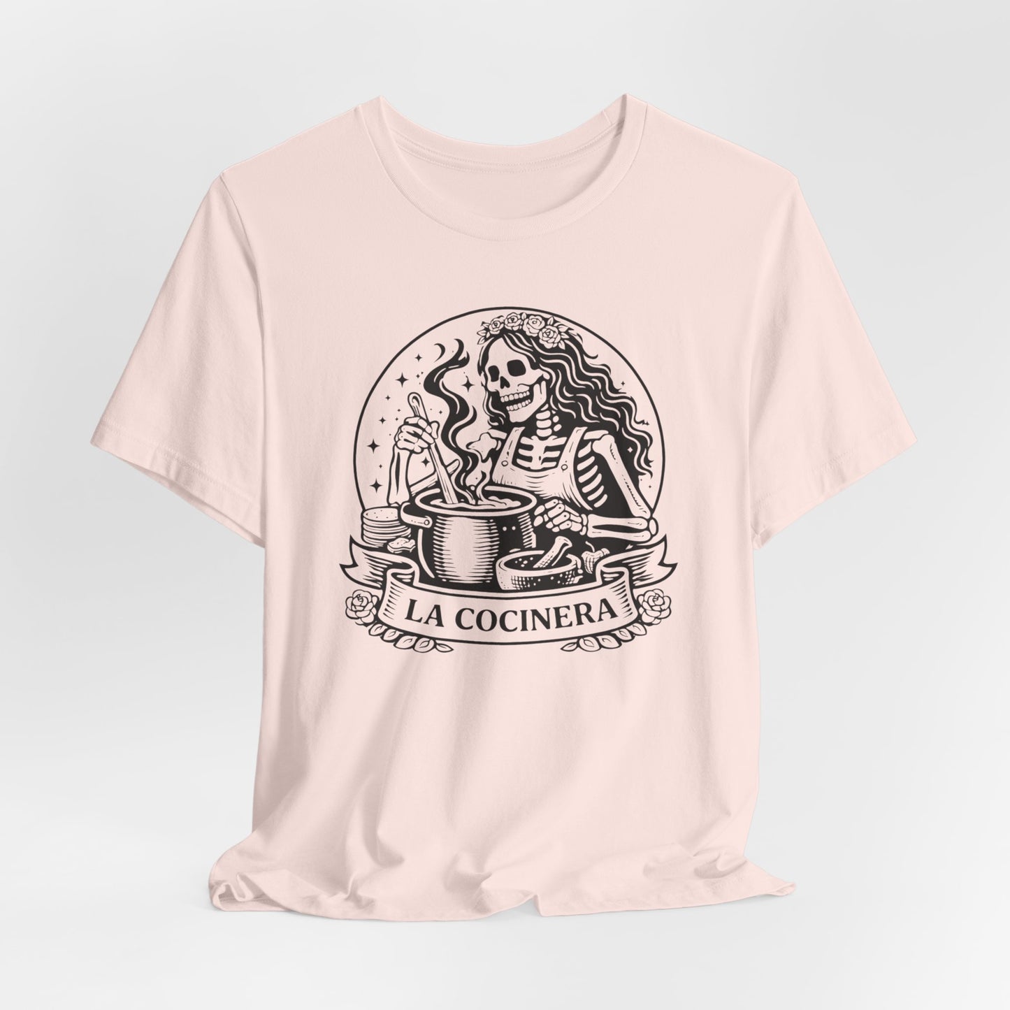 La Cocinera T-Shirt - Chef Latina Tee - Latino Heritage Gift - Hispanic Cook Shirt - Cocina Queen - Cooking Mama Gift