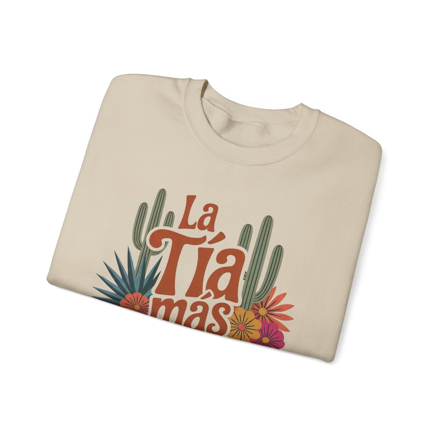 Tía Sweatshirt - Proud Tia Gift - Hispanic Aunt Pullover - Latino Family Gift - Tía Linda Shirt - Best Tía Ever