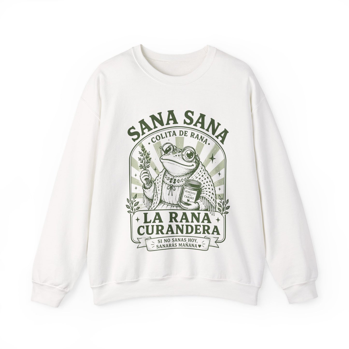 Colita De Rana Sweatshirt - Funny Spanish Saying Sudadera - Latina Gift - Bilingual Humor Pullover