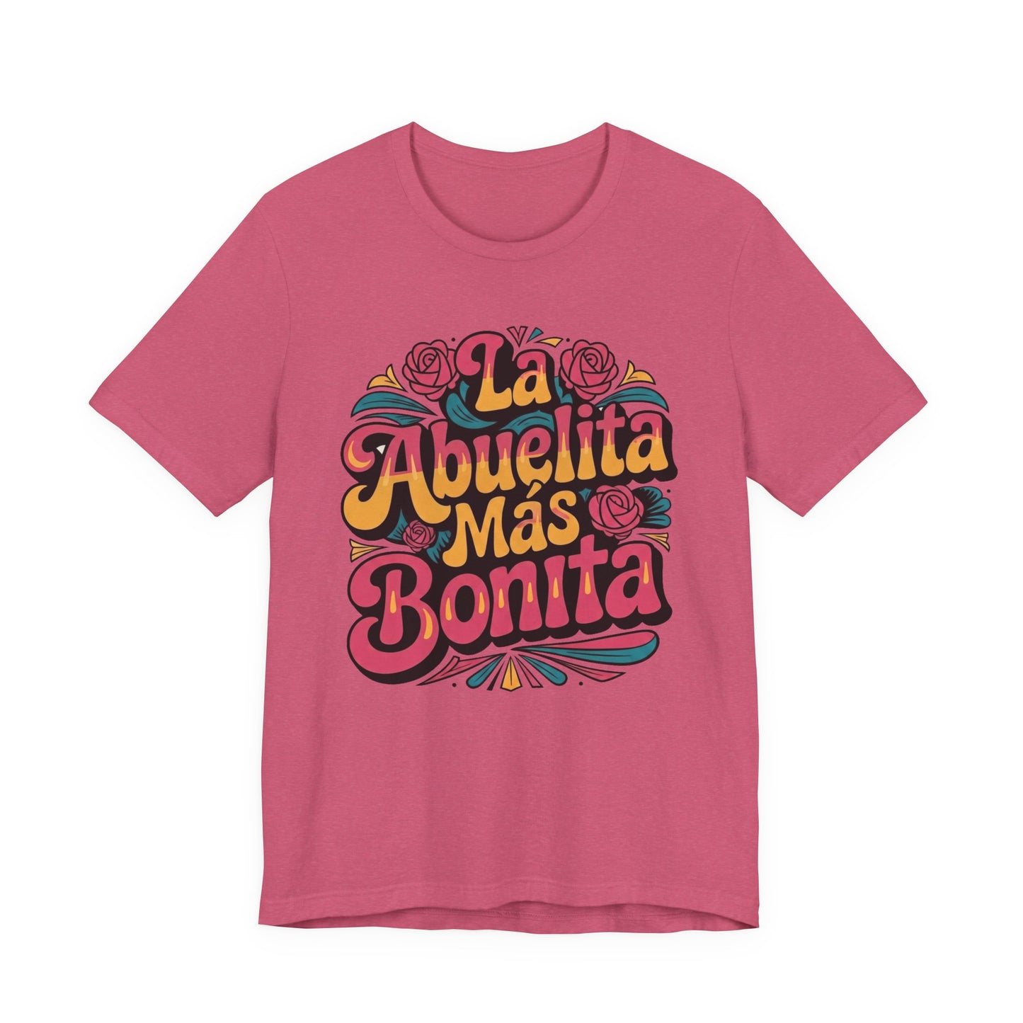 Groovy Art La Abuelita Mas Bonita Shirt, Abuelita Gift, Latina Grandmother Gift,  Abuela Birthday Gift, Mother's Day Abuela