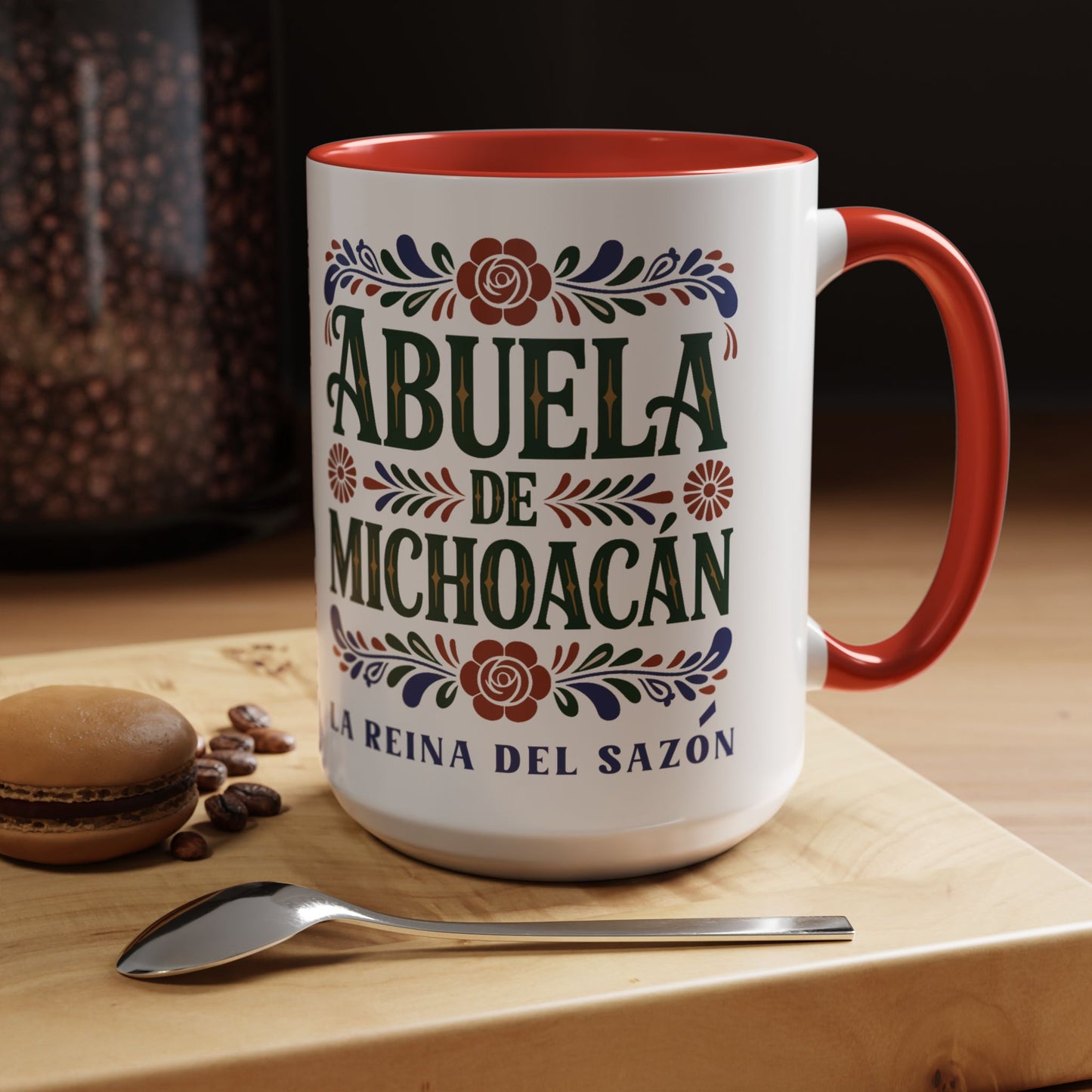 Abuela de Michoacan Mug - Mi Abuelita Querida Coffee Cup - Latino Family Gift - Grandma Spanish Mug - Abuela Regalo