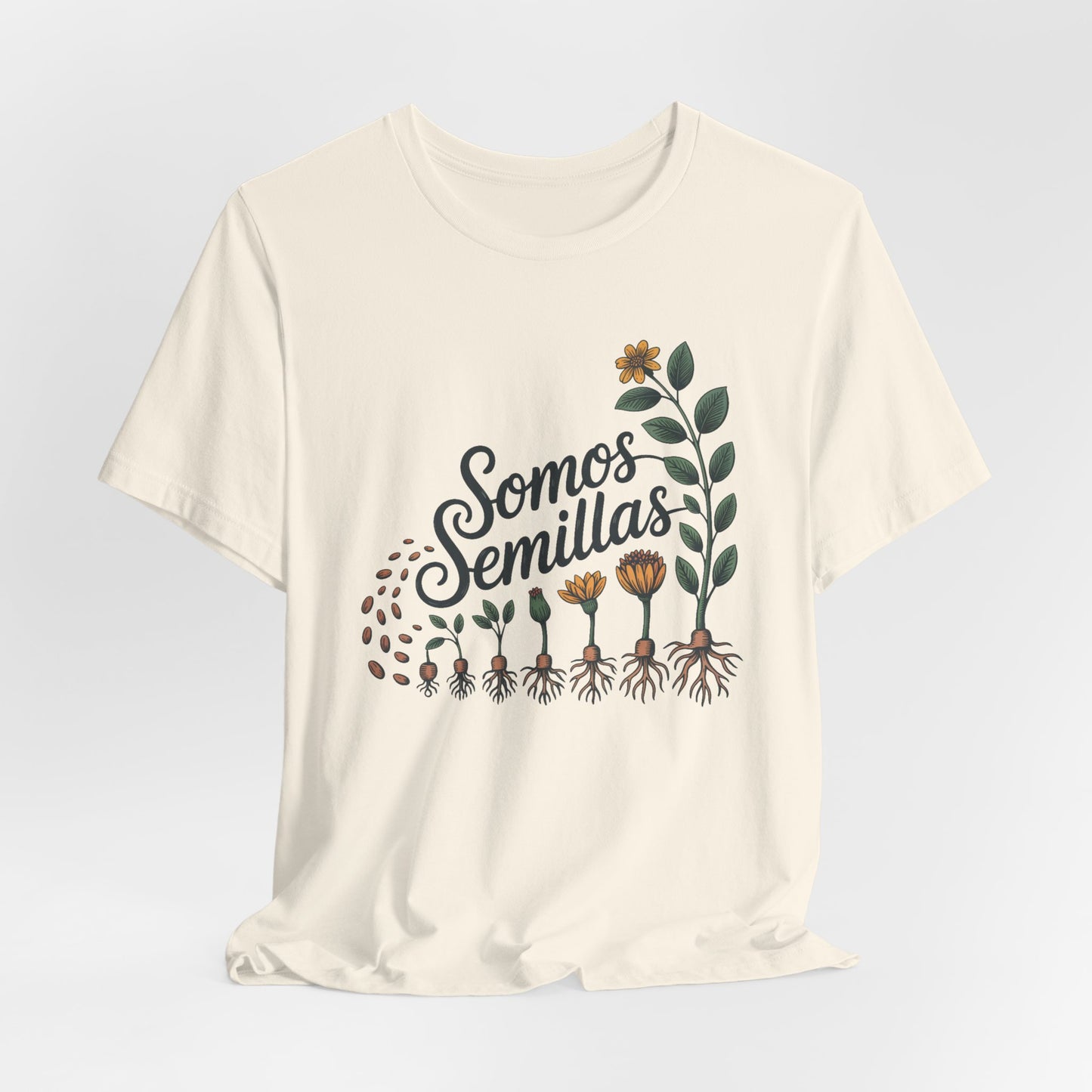 Somos Semillas T-Shirt | Latino Heritage Tee | Hispanic Culture Gift | Latinx Apparel | Somos Fuertes Shirt