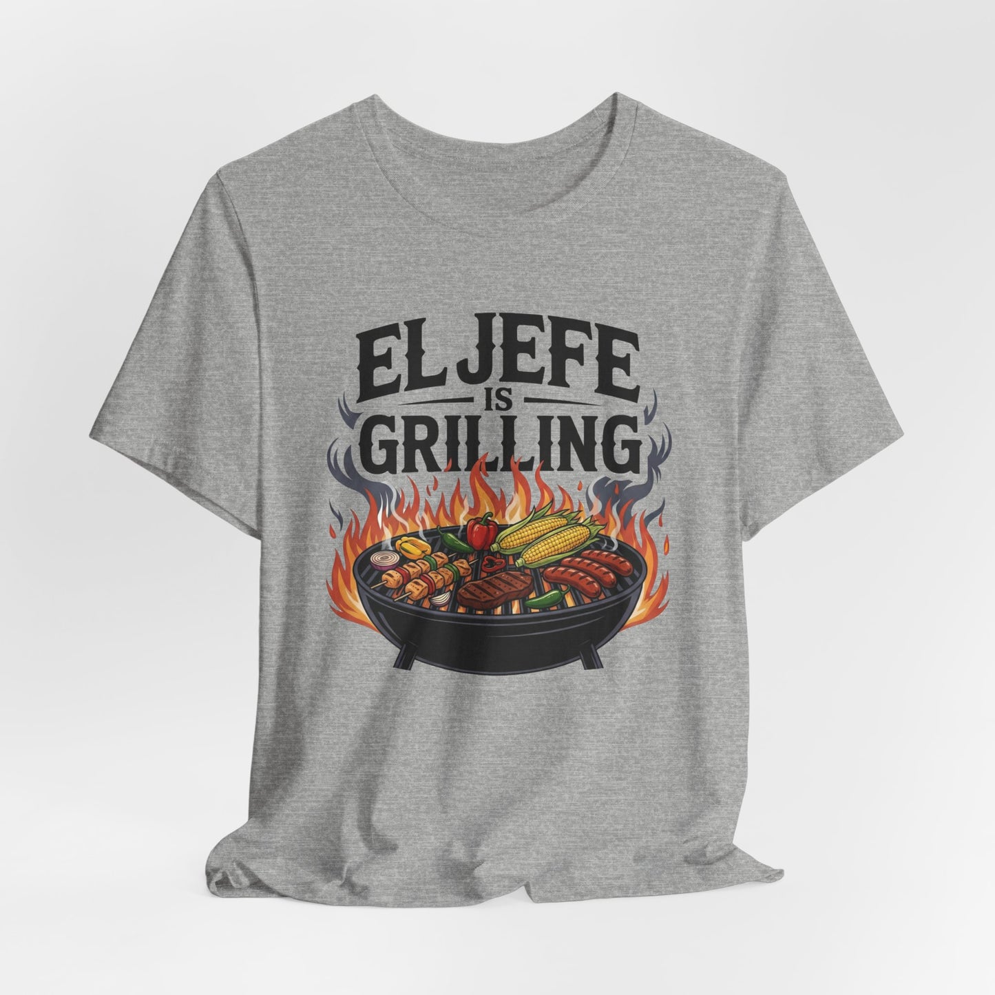 El Jefe T-Shirt - Latino Pride Boss Tee - Hispanic Heritage Gift - Jefe Papa Shirt - Spanish Tshirt for Men
