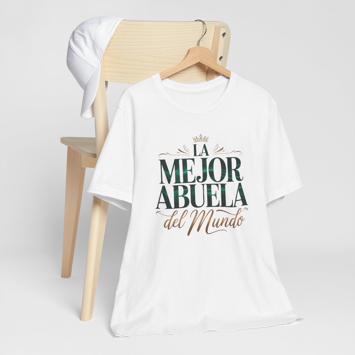 Mejor Abuela T-Shirt - Latino Family Gift - Hispanic Grandma Tee - Abuela Shirt - Spanish Family Love Tee