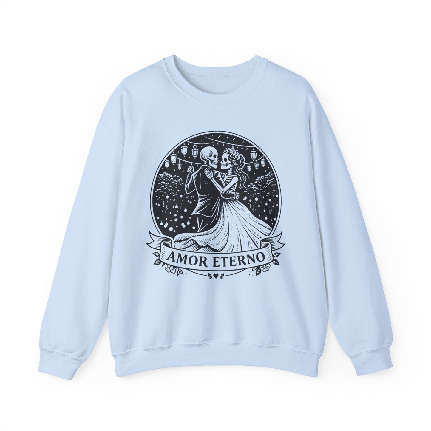 Amor Eterno Sweatshirt - Eternal Love Gift for Her - Mi Amor Sweater - Latino Relationship Gift - Pareja Goals Hoodie