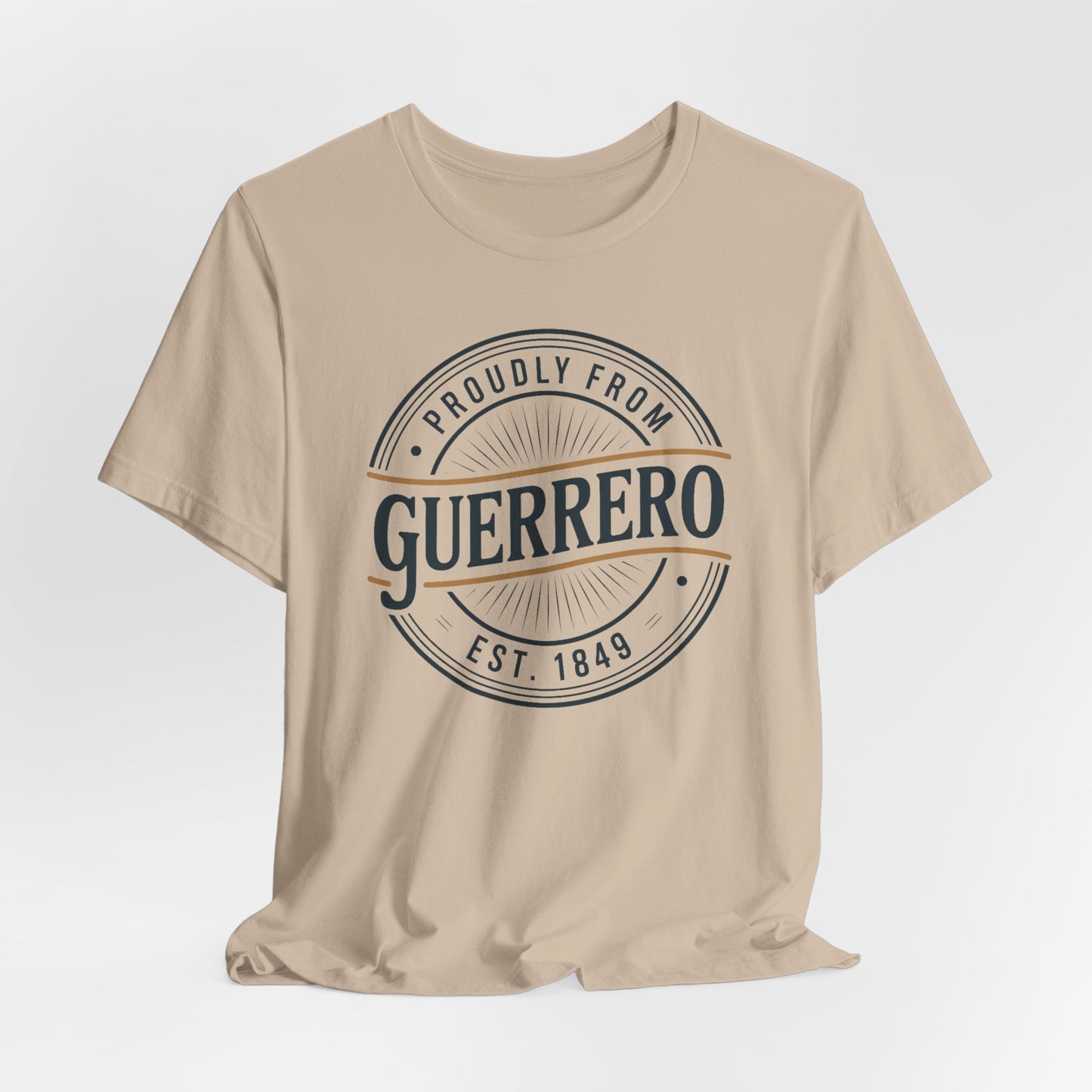 Guerrero T-Shirt - Mexican Heritage Tee - Guerrero State Pride - Latino Warrior Shirt - Orgullo Mexicano Gift