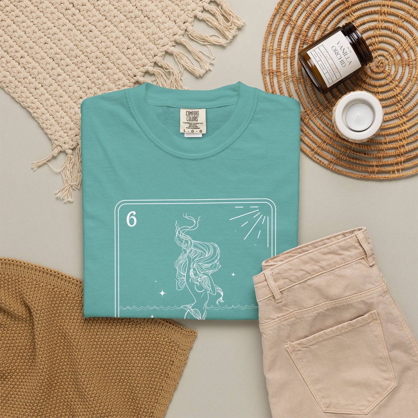 La Sirena Loteria Shirt | Comfort Colors , Strong Woman Latina Empowerment , Feminist Shirt, Gift for Her , Mexican Shirt , Latina Shirt