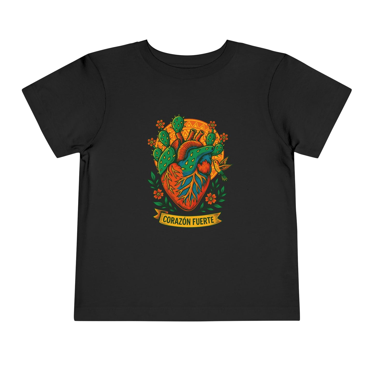 Corazon Fuerte Toddler Short Sleeve Tee