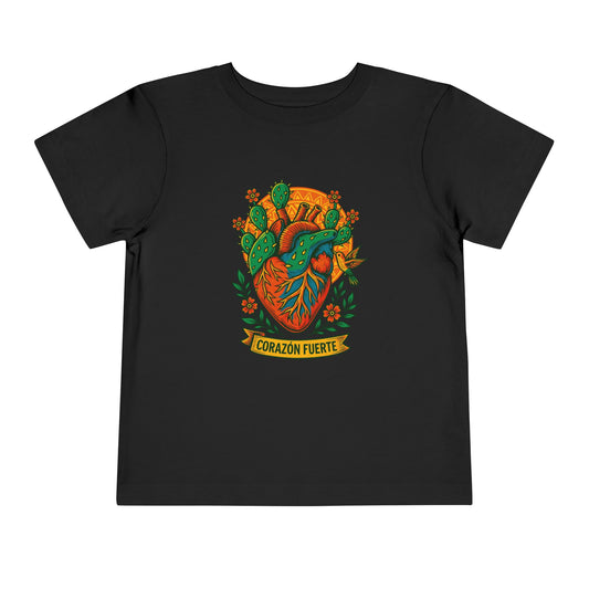 Corazon Fuerte Toddler Short Sleeve Tee