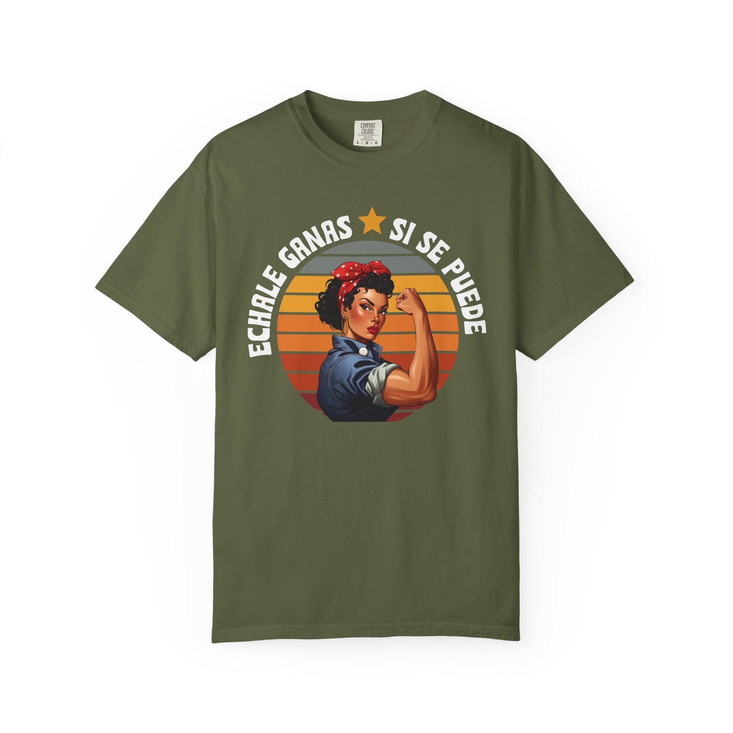 Echale Ganas Shirt, Si Se Puede Latina Empowerment Shirt,  Dolores Huerta Cesar Chavez, Strong Latina Feminist Tee
