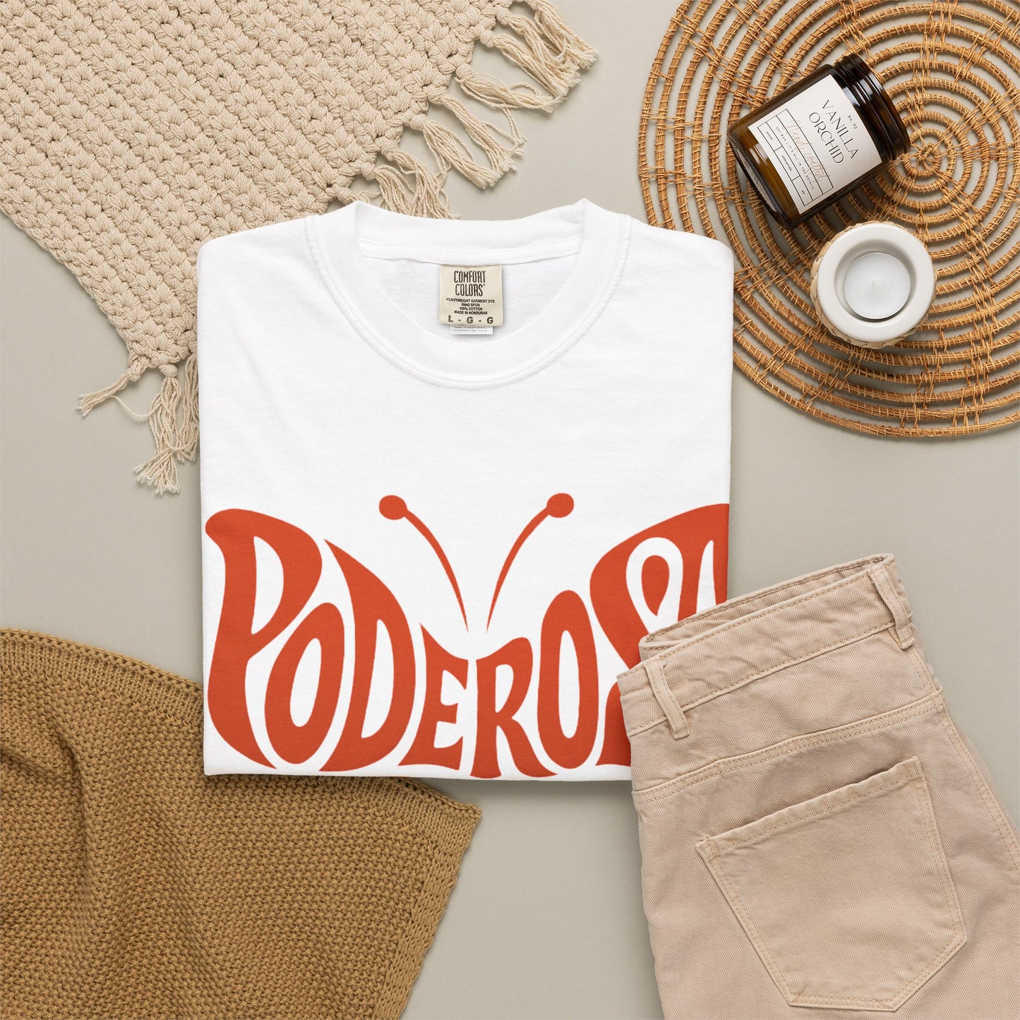 Poderosa Shirt | Monarca Tee | Latina Shirt