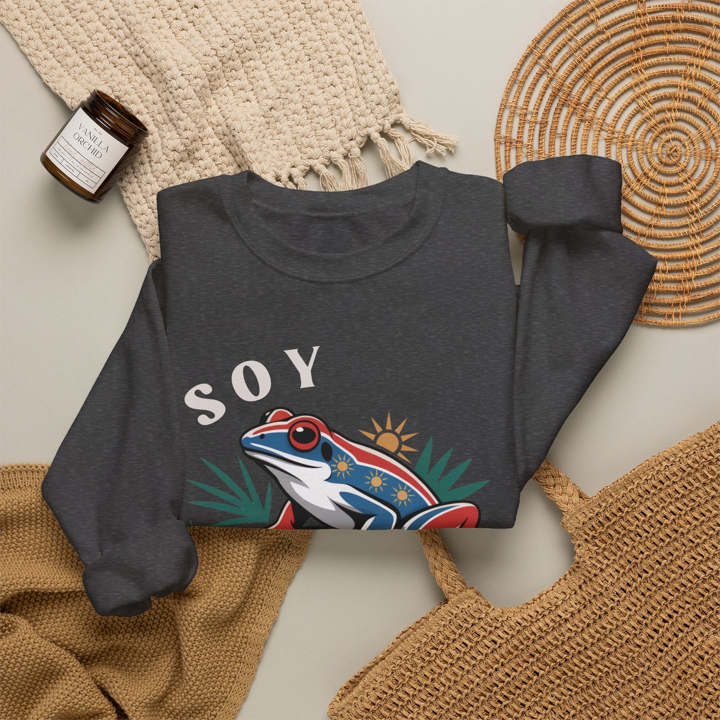 Boricua Sweatshirt - Puerto Rican Pride Hoodie Gift - Orgullo Boricua - PR Pride Wear - Isla del Encanto Clothing