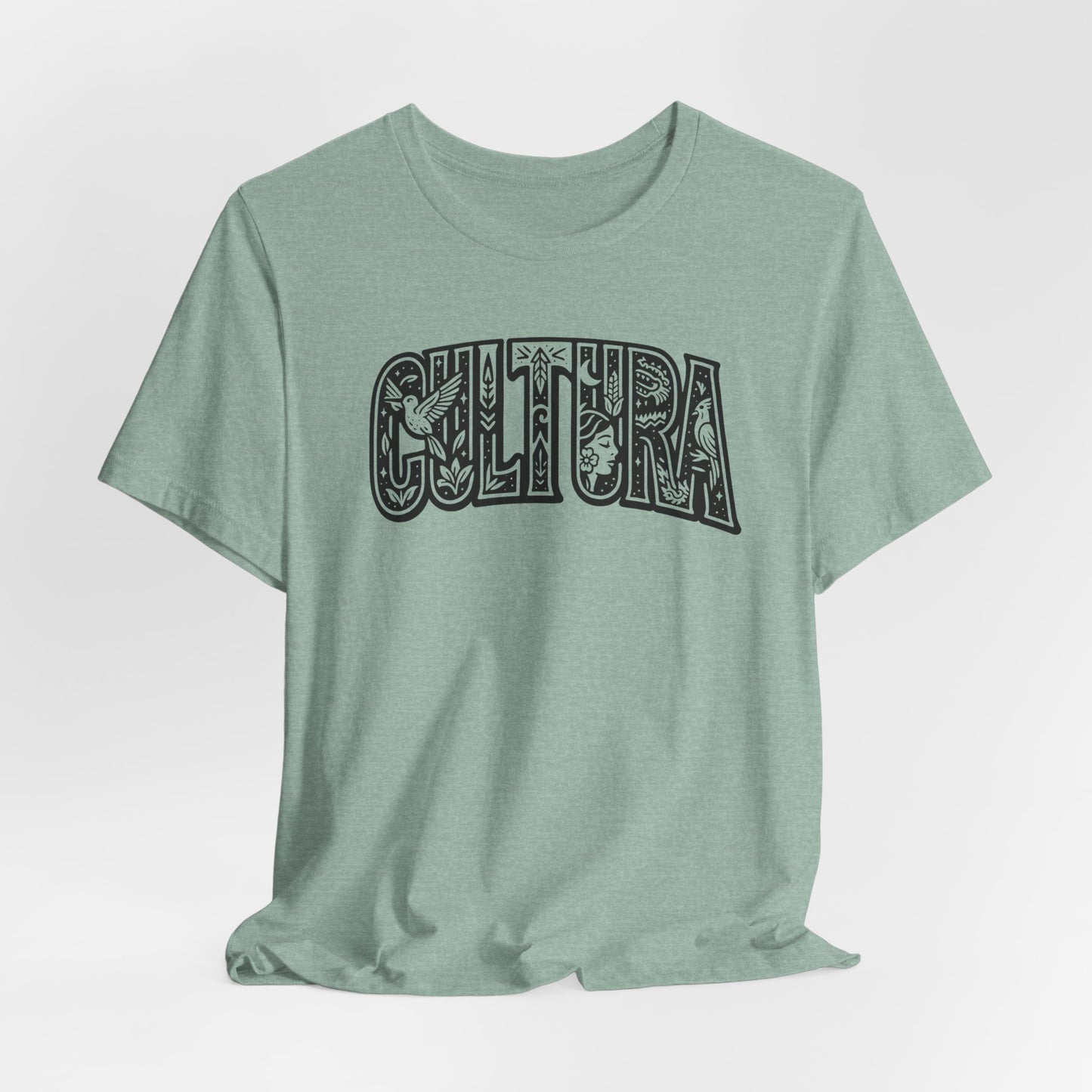 Cultura Calligraphy Spanish Shirt | Latino Latina Culture Tee