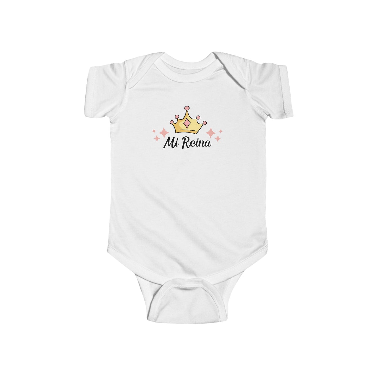 Mi Reina Baby Onesie | Custom Onesie, Latin Camiseta para bebe, my Queen, Spanish Shirt, Boho Chic, Espanol baby nickname
