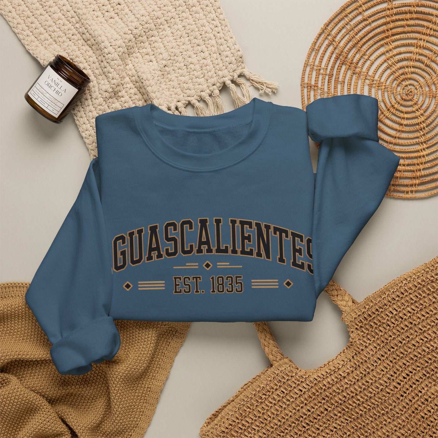 Aguascalientes Sweatshirt - Mexican Heritage Pride - Hidrocálidos Gift - Regional Mexico State Apparel