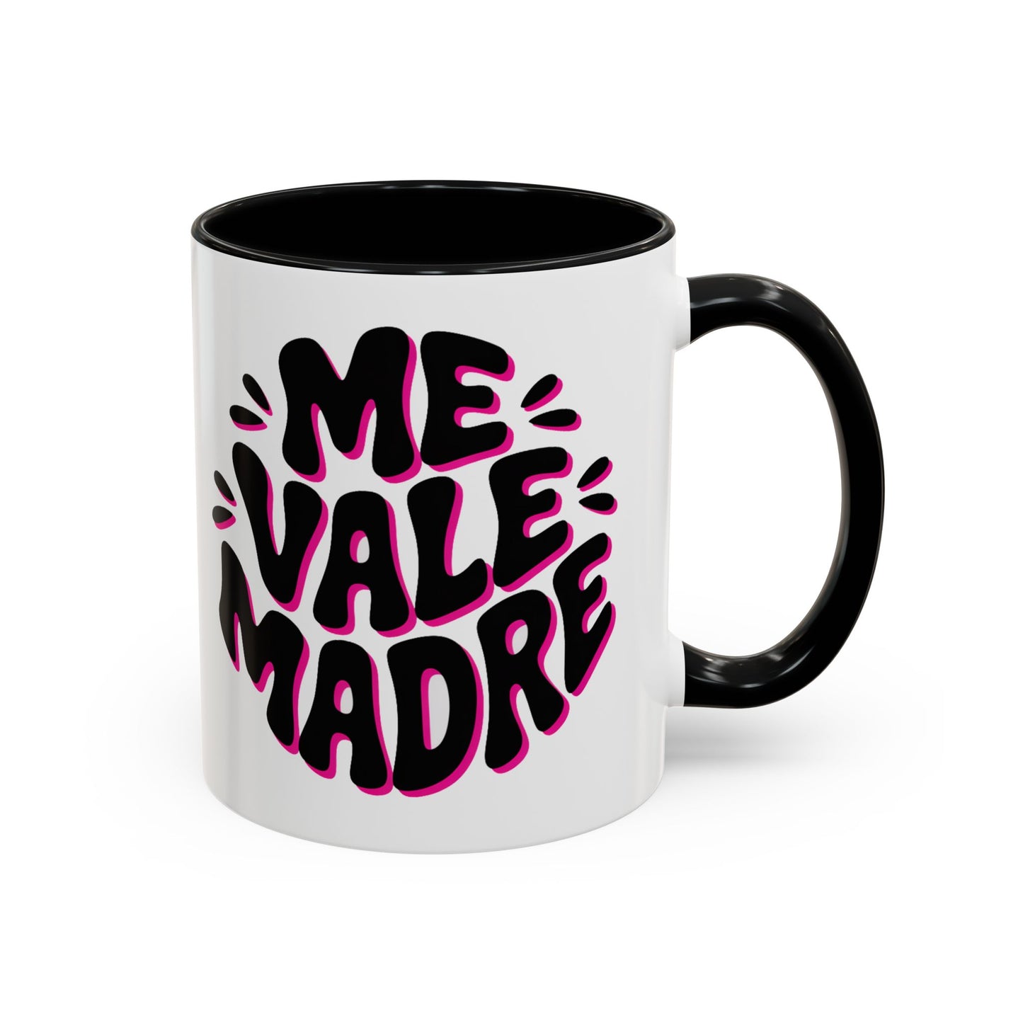 Me Vale Madre Mug - Funny Spanish Phrase Gift - Latino Family Humor Cup - Mexican Saying Coffee Mug - Hispanic Attitude Gift